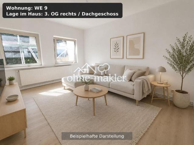 3x Frisch sanierte und renovierte 2 3 Zimmer Wohnungen in Citylage