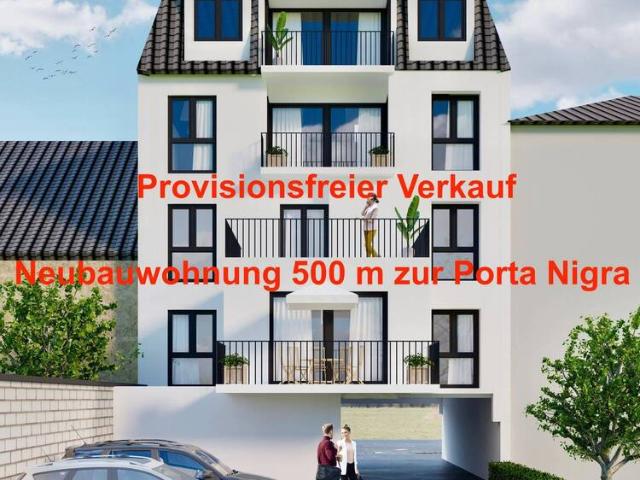 3ZKB Exklusiv Wohnen auf ca. 111 qm mit traumhafter Loggia Bestlage zwischen Porta Nigra und Hauptbahnhof Baubeginn demnächst