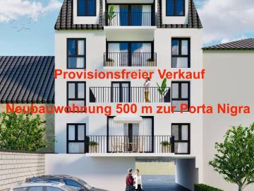 3ZKB Exklusiv Wohnen auf ca. 111 qm mit traumhafter Loggia Bestlage zwischen Porta Nigra und Hauptbahnhof Baubeginn demnächst
