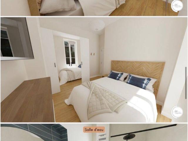 T3 55 m² • HAUSSMANNIEN & MODERNE • MEUBLÉ • CLIMATISÉ • LYON 8e