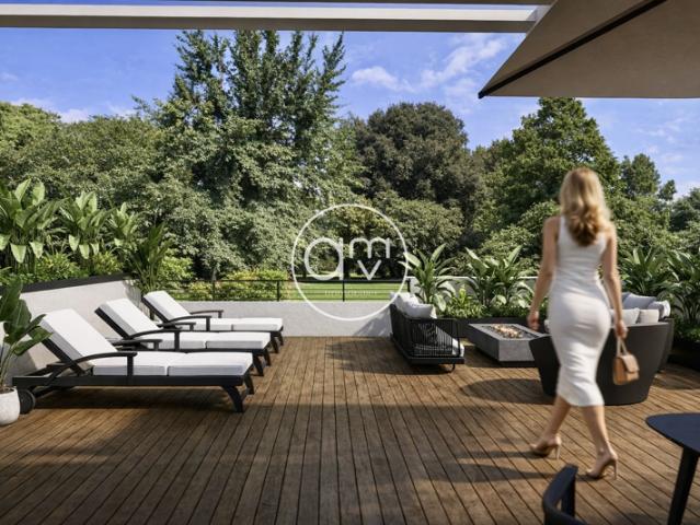 T3 71,4m2, terrasse 23,5m2, parking double boxé