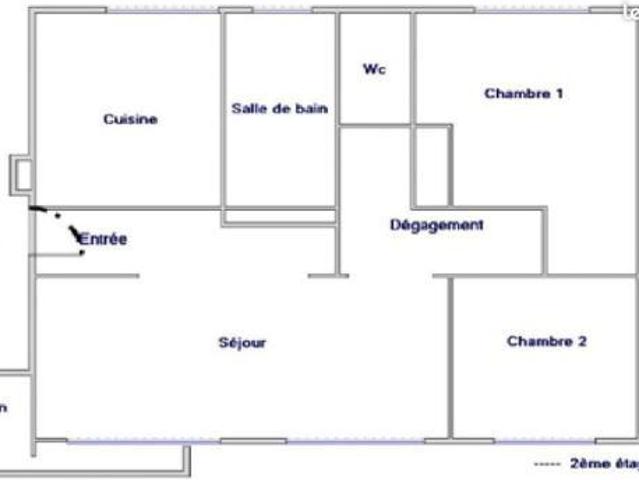 T3 / 64m² / Antony RER B