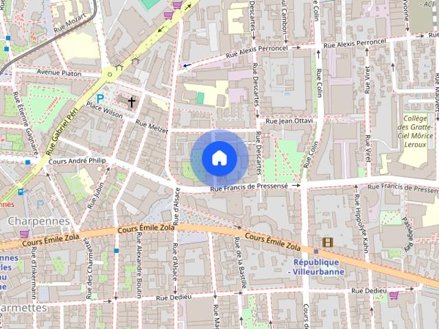 T3 38 RUE COLIN 69100 VILLEURBANNE