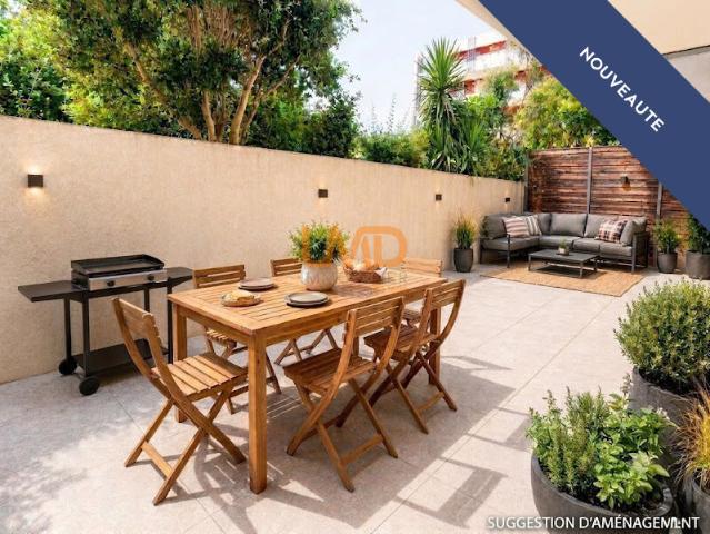 T3 terrasse 34 m², parking, tram à pied – 1er achat / invest