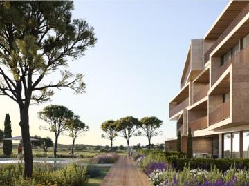 T3 Ultimo piso com jardim e piscina à Marina de Vilamoura/Algarve