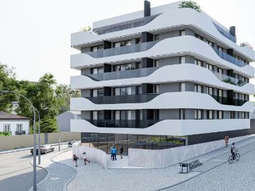 T3 virado a Poente/Norte com varanda de 27.16m2 e lugar de g. 134m² Bougado Santiago