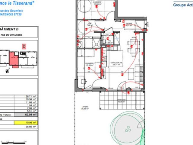 T3 à Chatenois à louer Locagestion, expert en gestion locative