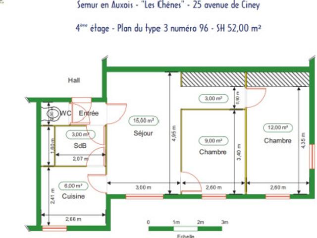 T3 à Semur En Auxois à louer Locagestion, expert en gestion locative