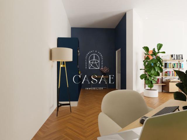 T3 À VENDRE DANS UN IMMEUBLE HAUSSMANNIEN RÉHABILITÉ À MONTPELLIER