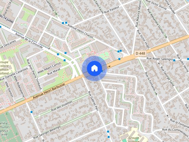 T3 AVEC BALCON ET PARKING COUVERT