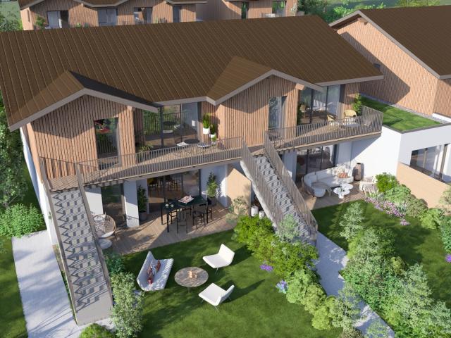 T3 avec jardin privatif clos et végétalisé