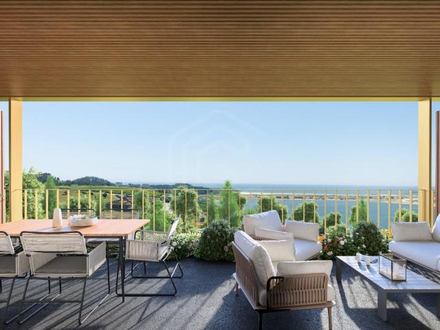 T3 com ampla Varanda, em Luxuoso Empreendimento em Canidelo. 120m² Canidelo