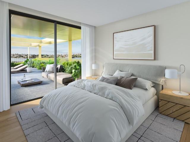 T3 com varanda, em Luxuoso Empreendimento em Canidelo Vila. 134m² Canidelo