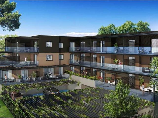 T3 dans résidence recente avec garage et grande terrasse