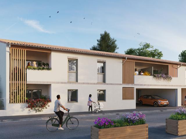T3 DE 61.63M2 AVEC PARKINGS