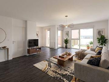 T3 de 70,8 m² à Lyon 80 à partir de 169 400
