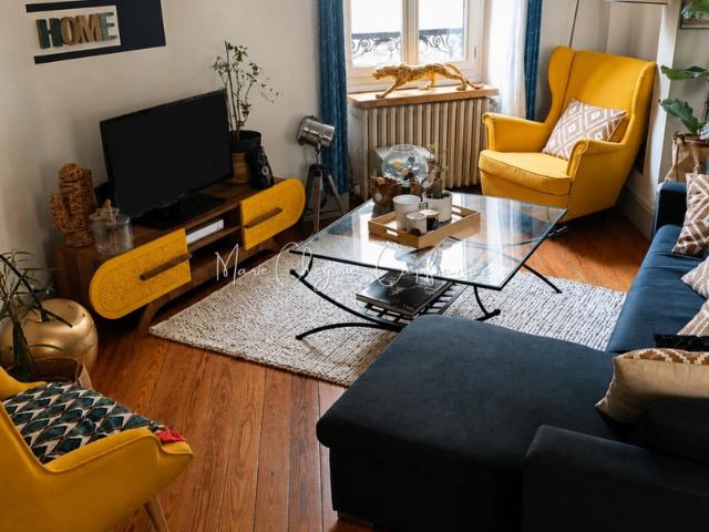 T3 de charme avec terrasse et parking privé – Centre ville à pied – BRIVE 19
