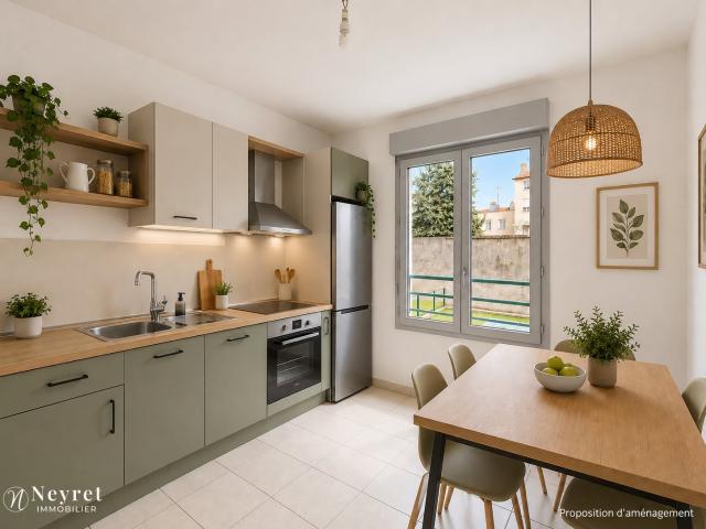 T3 de standing Résidence récente Garage double Secteur Prome. 63m² Villefranche sur Saône