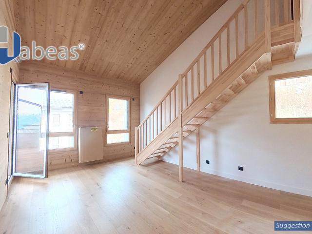 T3 Duplex, 2 chambres, 67,01m², Balcon 6m², Casier à Ski, cellier