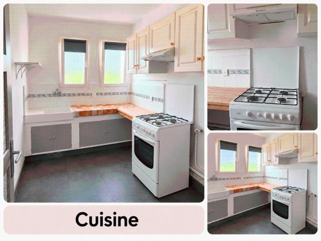 T3 duplex 60 m² – 2 chambres, balcon, parking extérieur + cave