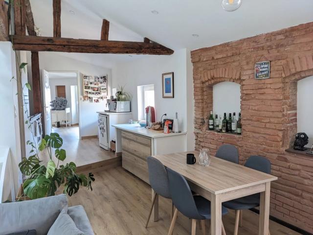 T3 DUPLEX MEUBLÉ – HYPERCENTRE TOULOUSE – CHARME & CACHET