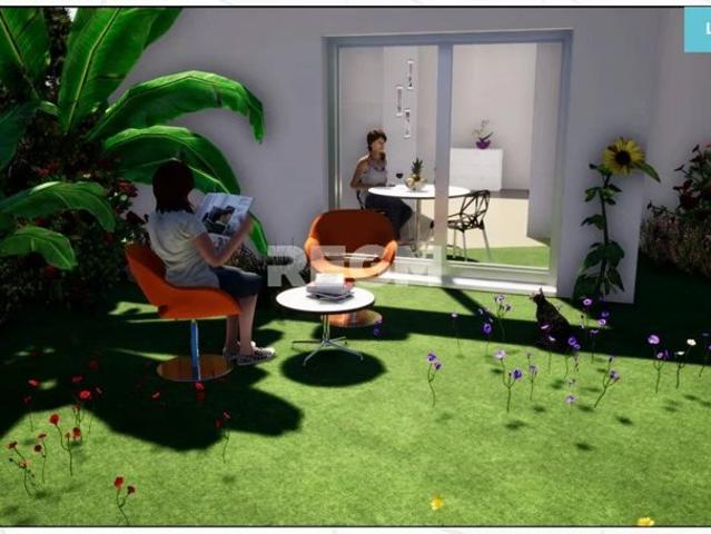 T3 en duplex avec jardin