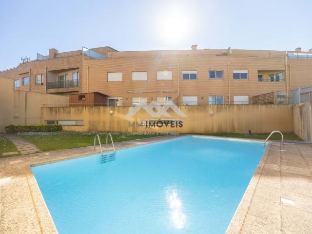 T3 Lavra | 1 min da Praia | Vista Mar | Terraço | Piscina