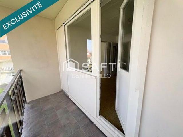 T3 lumineux 71 m² avec balcon