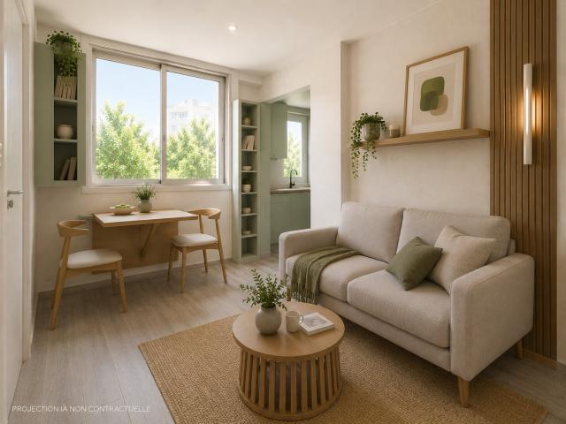 T3 lumineux avec balcon, cave et parking privé Montpellier Près d'Arènes