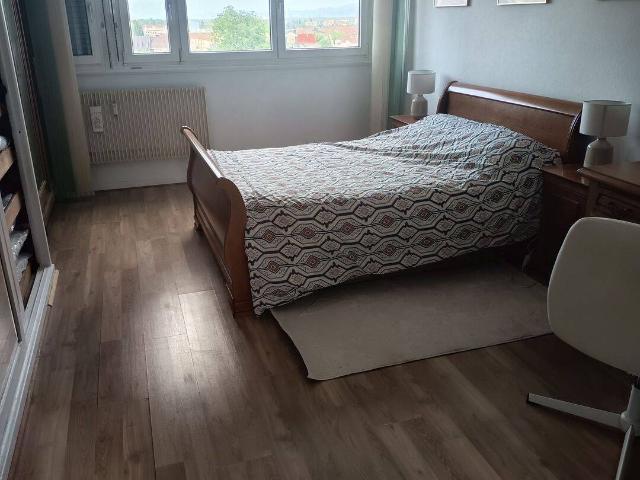 T3 meublé 80m² – Centre ville Mulhouse – Vue dégagée + Parking Gare à8 min