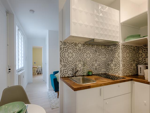 T3 meublé lumineux – rue du docteur Blanche – Paris 75016 possible en collocation