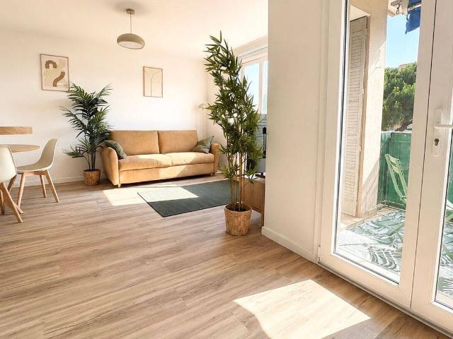 T3 meublé rénové et climatisé avec cave Cannes La Bocca centre