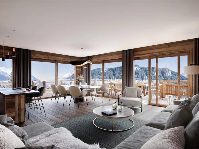 T3 neuf au coeur de Châ 61m² Châtel