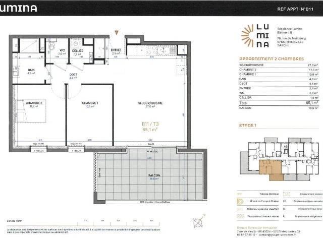 T3 NEUF RESIDENCE LUMINA GARCHE