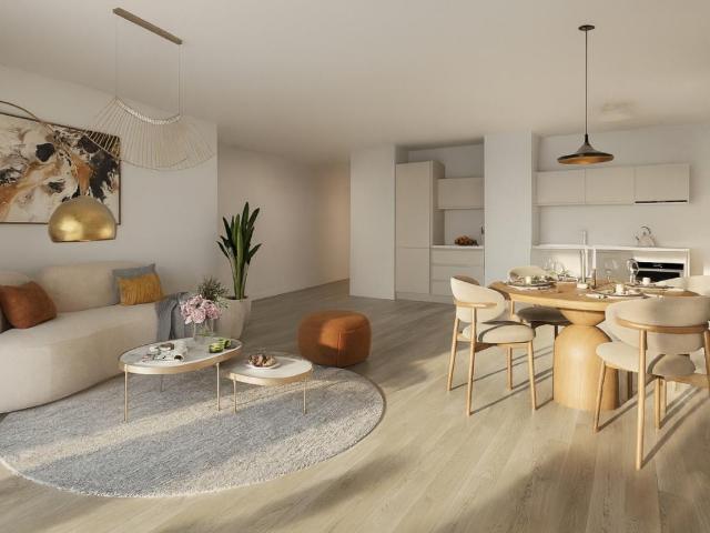 T3 neuf 2 terrasses parking