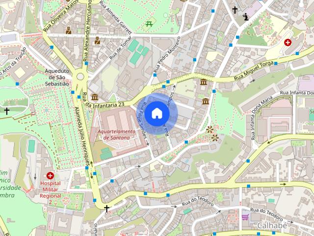 T0 junto 1 minuto da Universidade Coimbra