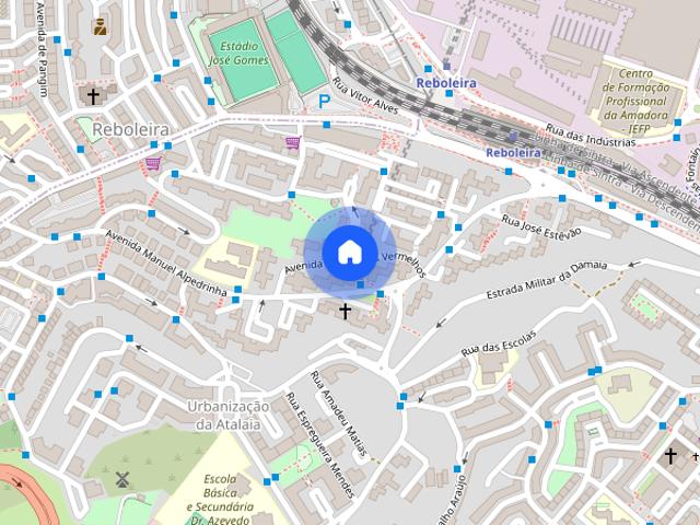 T0 para arrendar perto do metro Reboleira