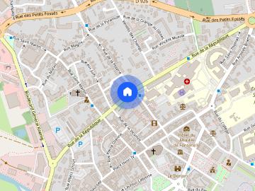 T1 AVEC BALCON ET PARKING