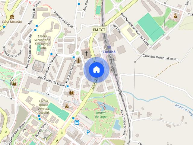 T1 contemporaneo mobilado Faculdade Ciencias Saude