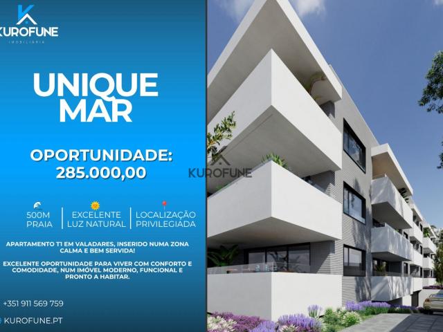 T1 de Luxo próximo à praia de Valadares