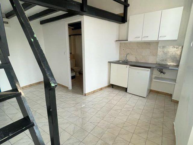 T1 en mezzanine 30m²
