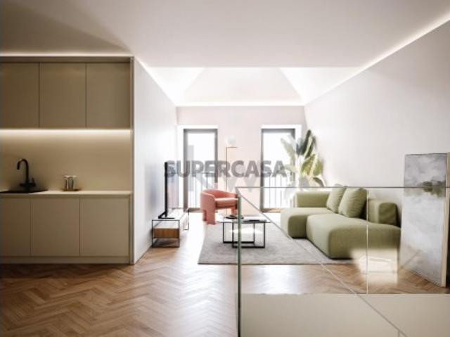 T1 Luxo com piscina comum e ginásio