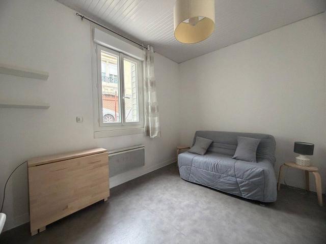 T1 MEUBLE 17.50m² + Jardin + Pkg
