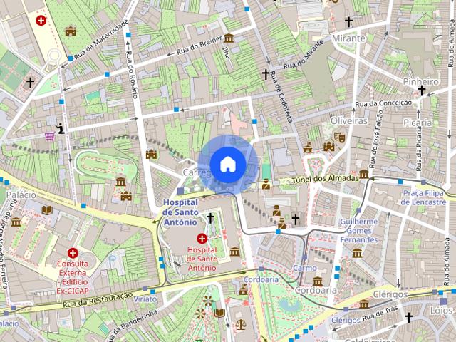T1 Mobilado com Varanda, Piscina e Jardim no Centro do Porto