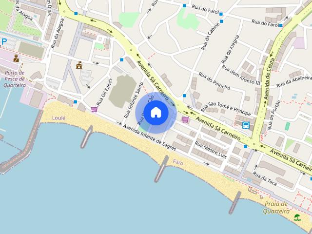 T1 Mobilado e Equipado a 5 Minutos da Praia Arrendamento Anual