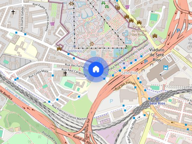 T1 Novo Mobilado Lisboa SETE RIOS
