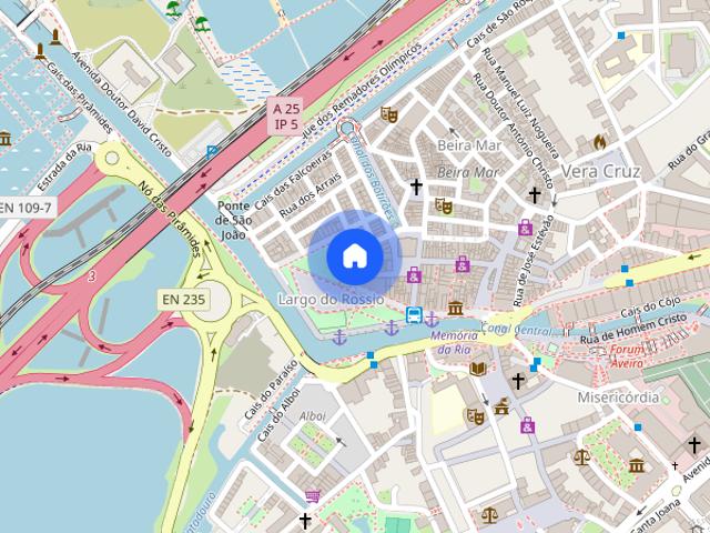 T1 para arrendamento em Aveiro Rossio