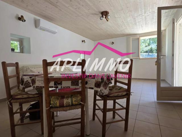 T1bis dans magnanerie + T3 possible 40m² Puy Saint Martin