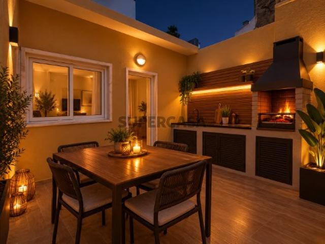 T2+1 Remodelado com Terraço Privativo Falagueira