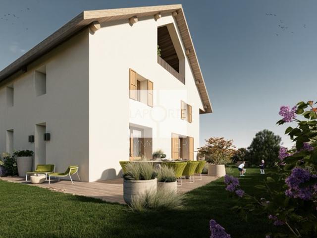 T2 148m2 de jardin, dans ferme réhabilité, vivre avec harmonie et sérénité Annecy le Vieux « Sur les Bois »